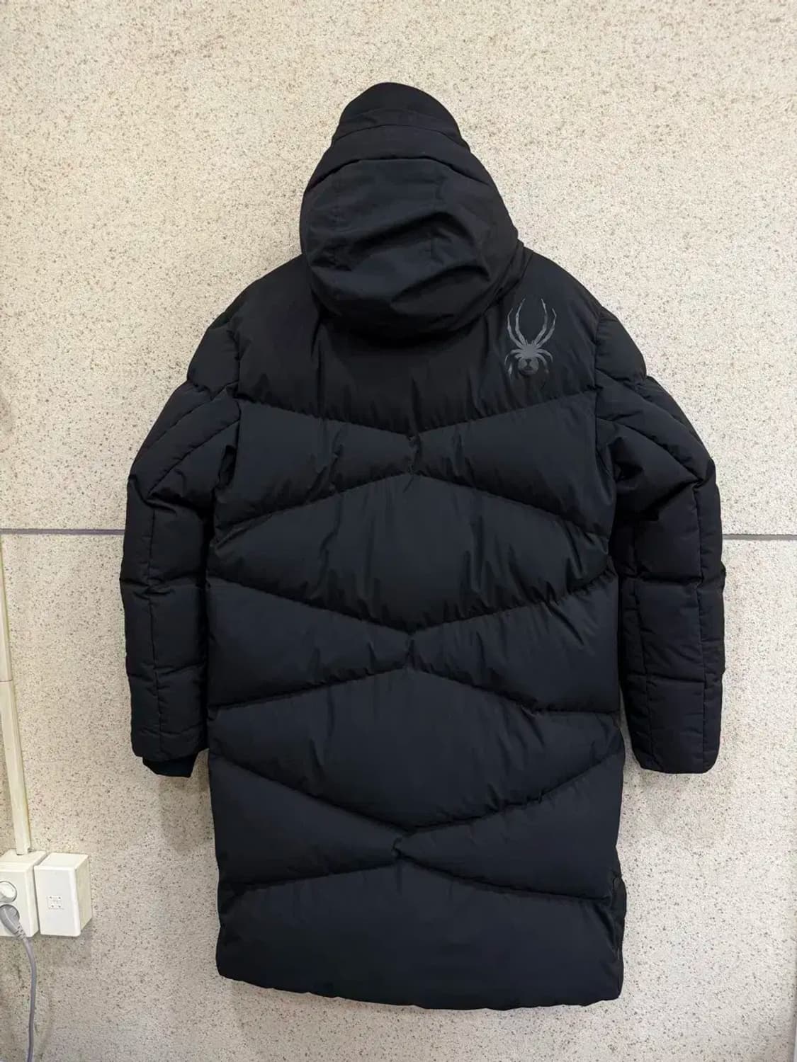 xxl 2xl 사이즈 스파이더 롱패딩 롱벤치 다운자켓 상품이미지9