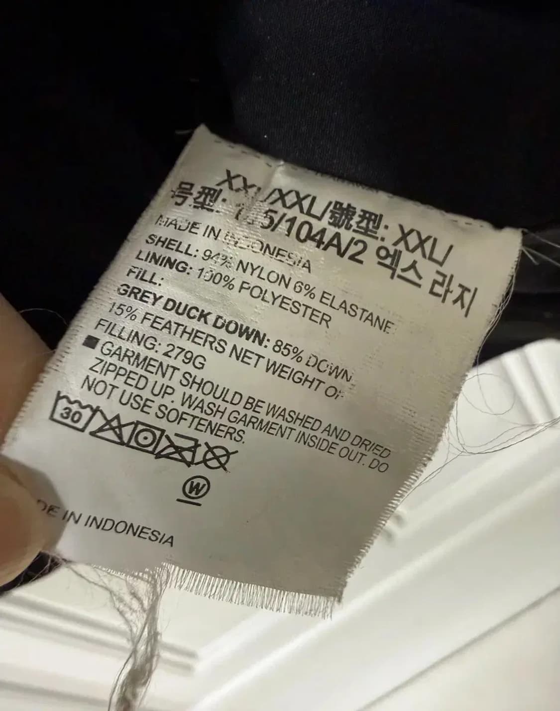 2xl 사이즈 언더아머 다운 롱패딩 상품이미지6