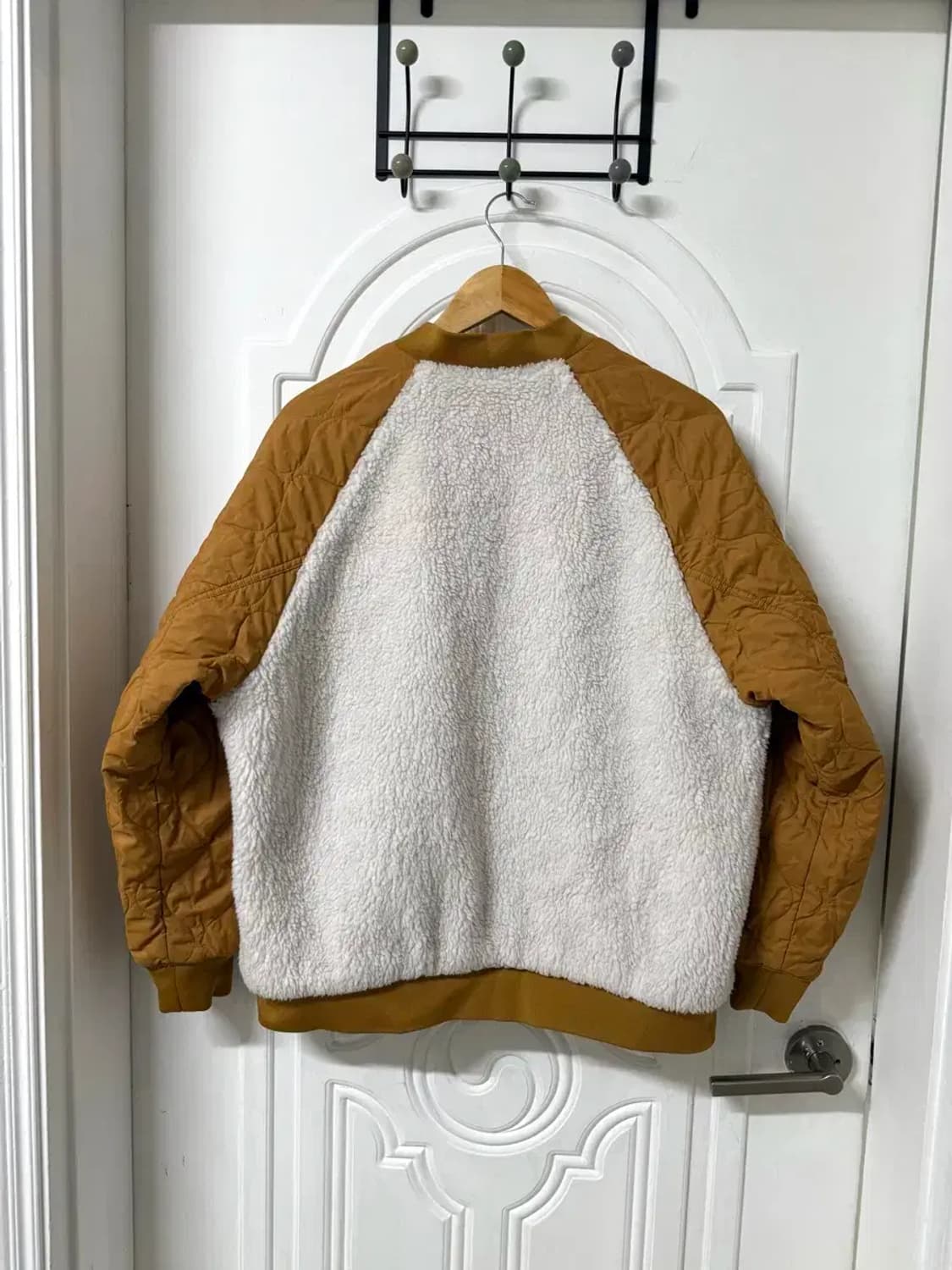 L사이즈 팀버랜드 리버시블 퀄팅 봄버 자켓 브라운 상품이미지7