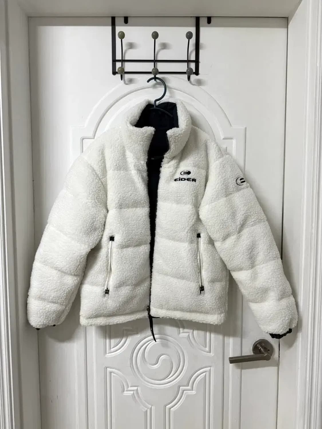 공용 xxs사이즈 아이더 패딩 뽀글이 리버시블 상품이미지1