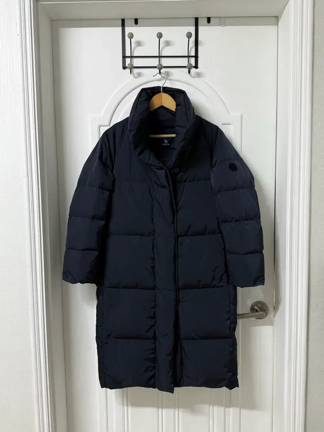 85-160 사이즈 여성 헤지스 구스다운 롱패딩 상품이미지1