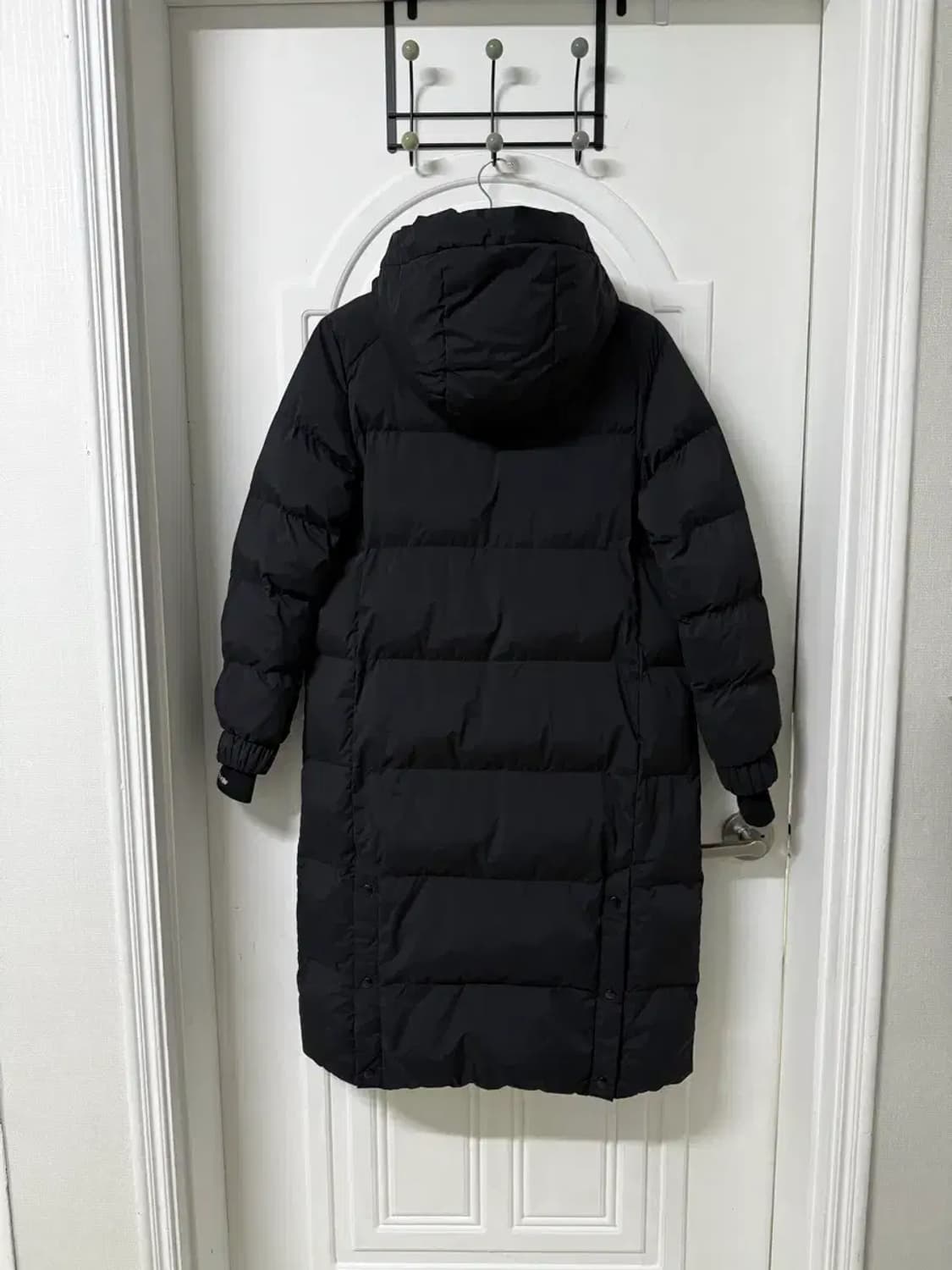 85사이즈 공용 빈폴 스포츠 블랙 롱패딩 상품이미지5