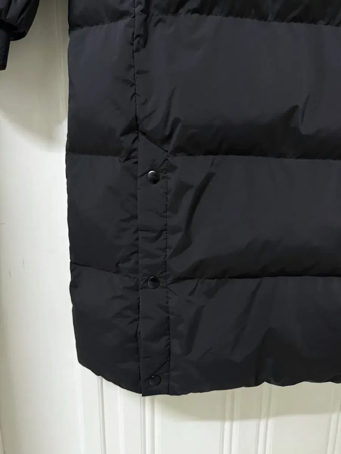 85사이즈 공용 빈폴 스포츠 블랙 롱패딩 상품이미지6
