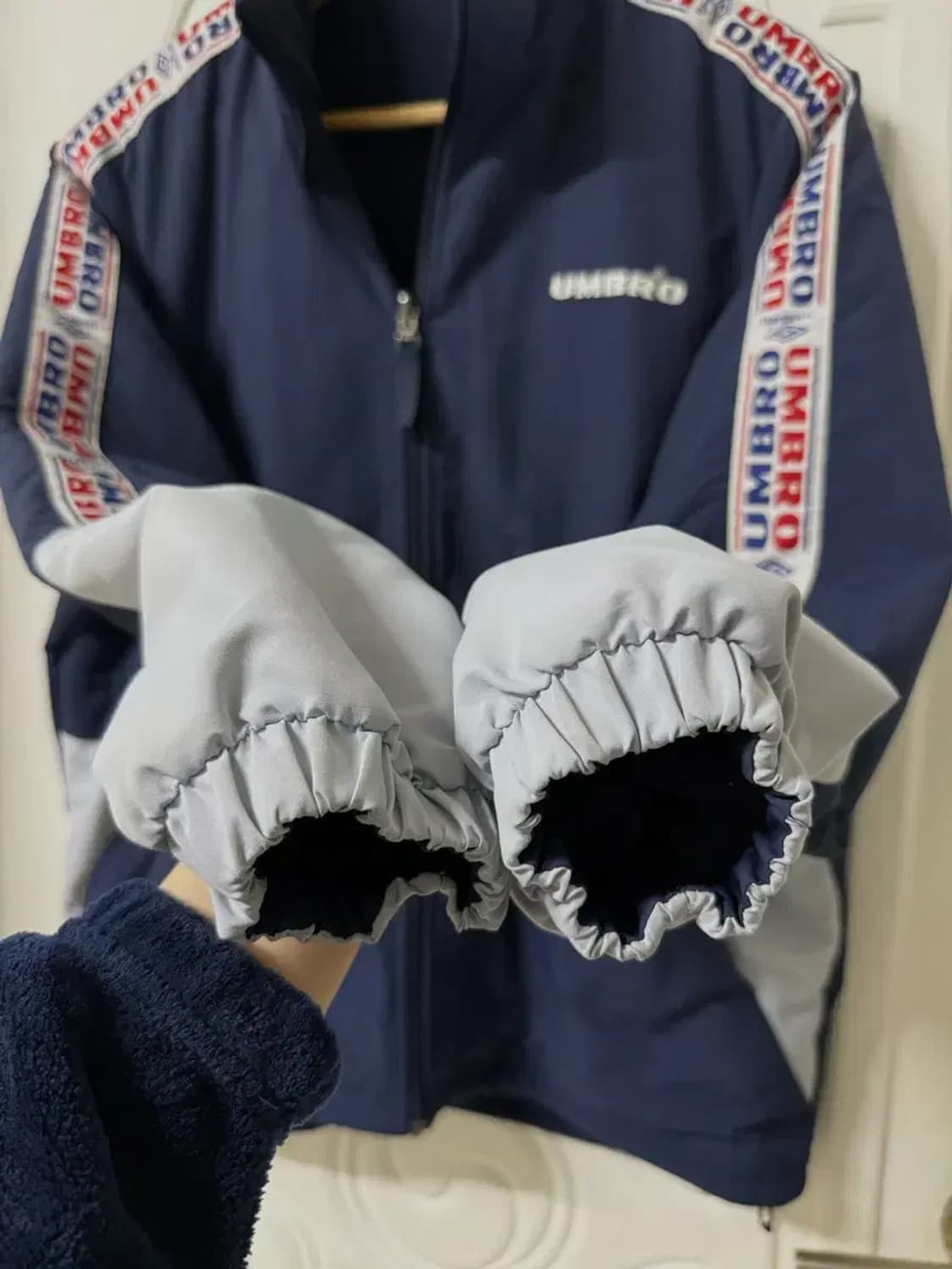 95사이즈 남성 엄브로 리버시블 자켓 후리스 상품이미지4