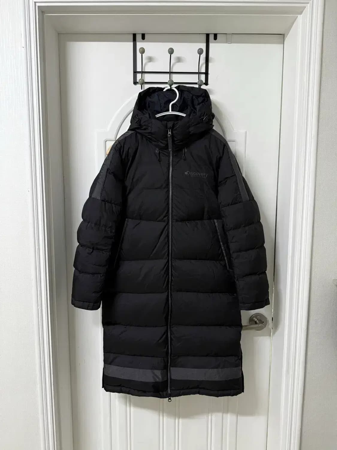 90사이즈 여성 디스커버리 덕다운 롱패딩 상품이미지1