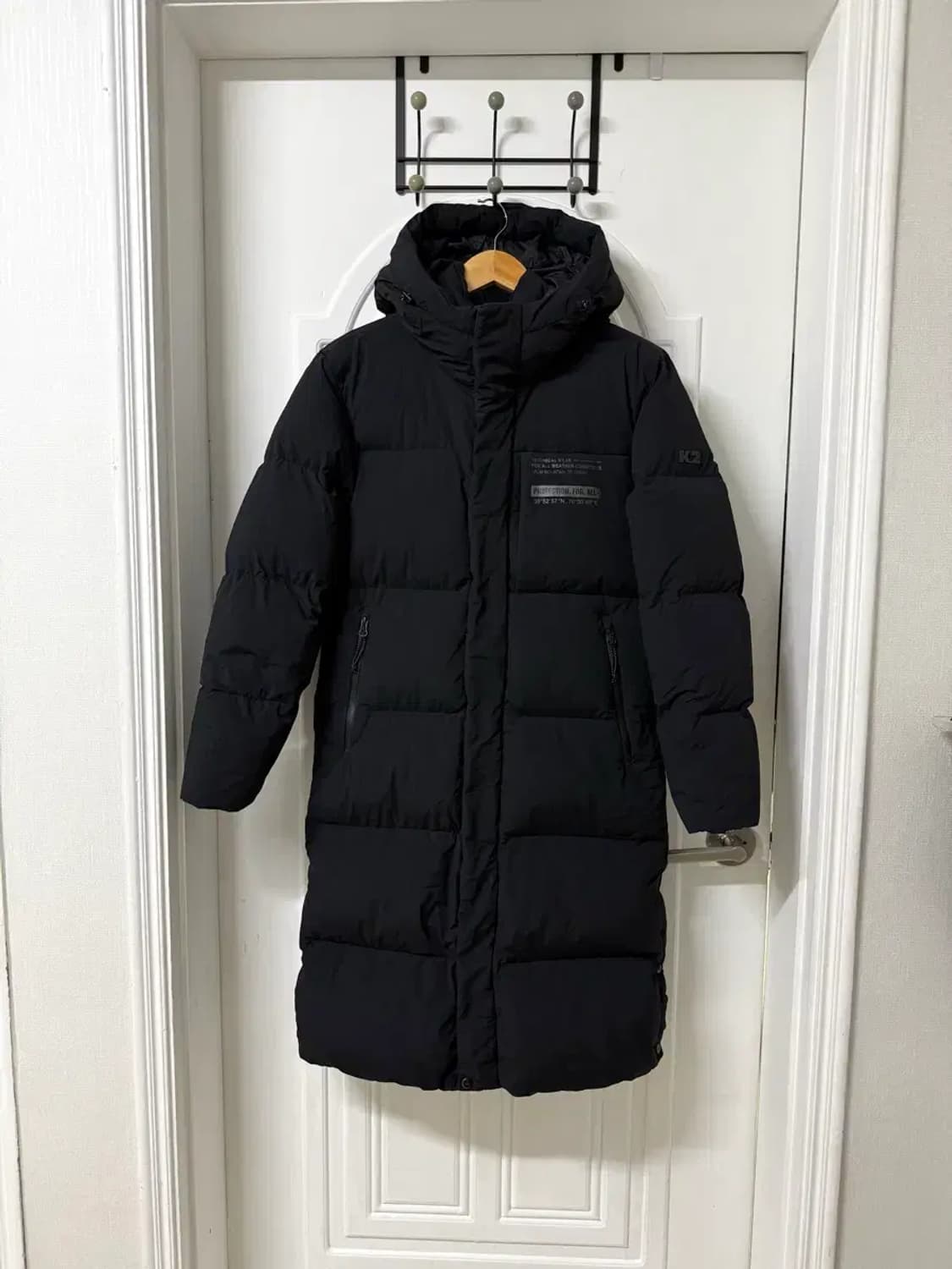 85사이즈 공용 K2 구스다운 롱패딩 상품이미지1