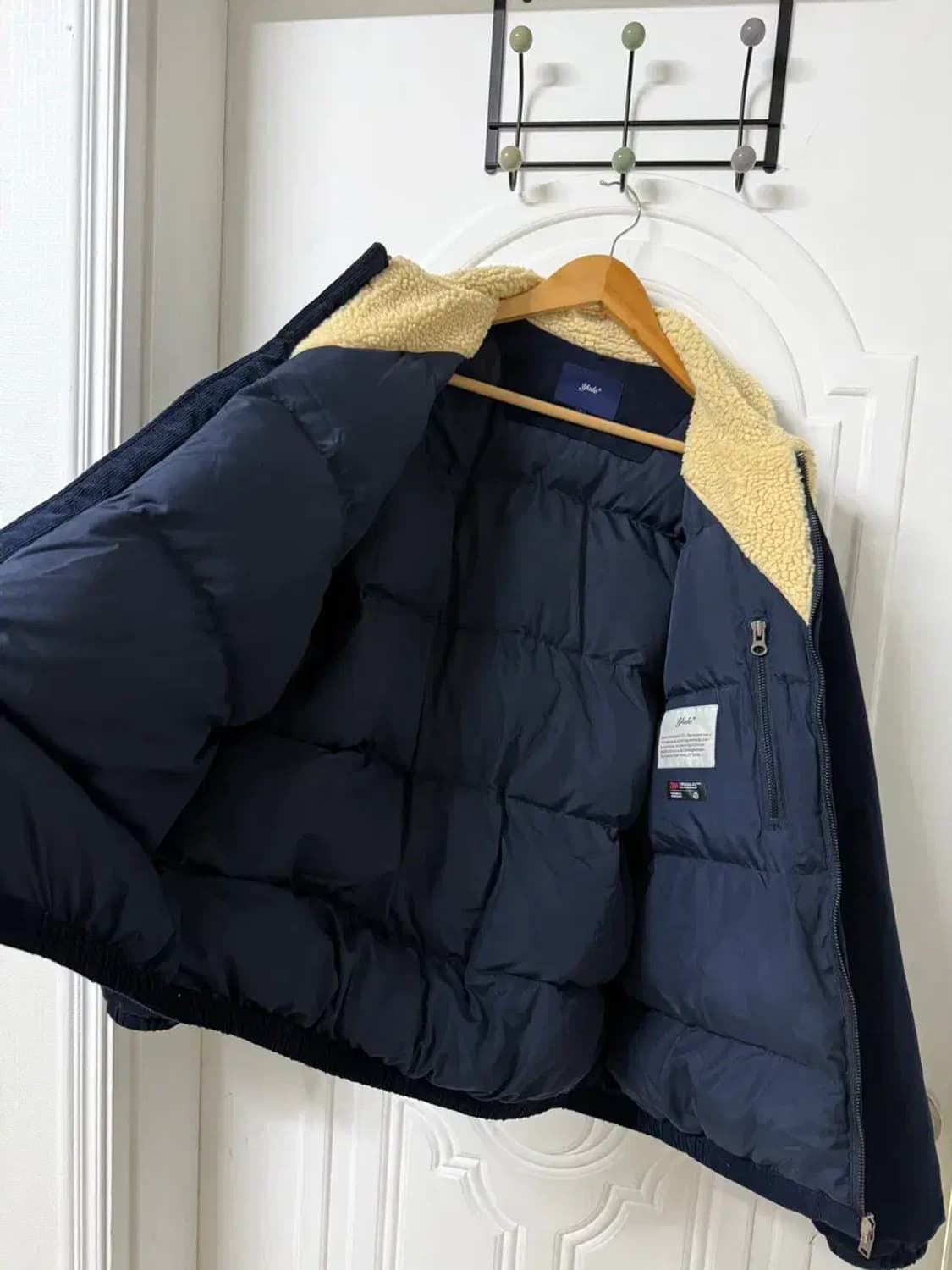 L사이즈 예일 코듀로이 패딩 점퍼 상품이미지5