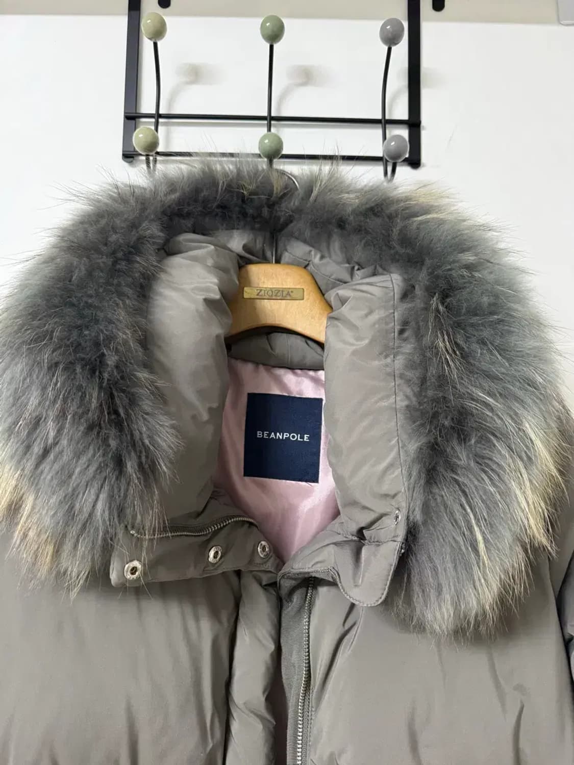 90사이즈 빈폴 레이디스 구스 롱패딩 상품이미지6