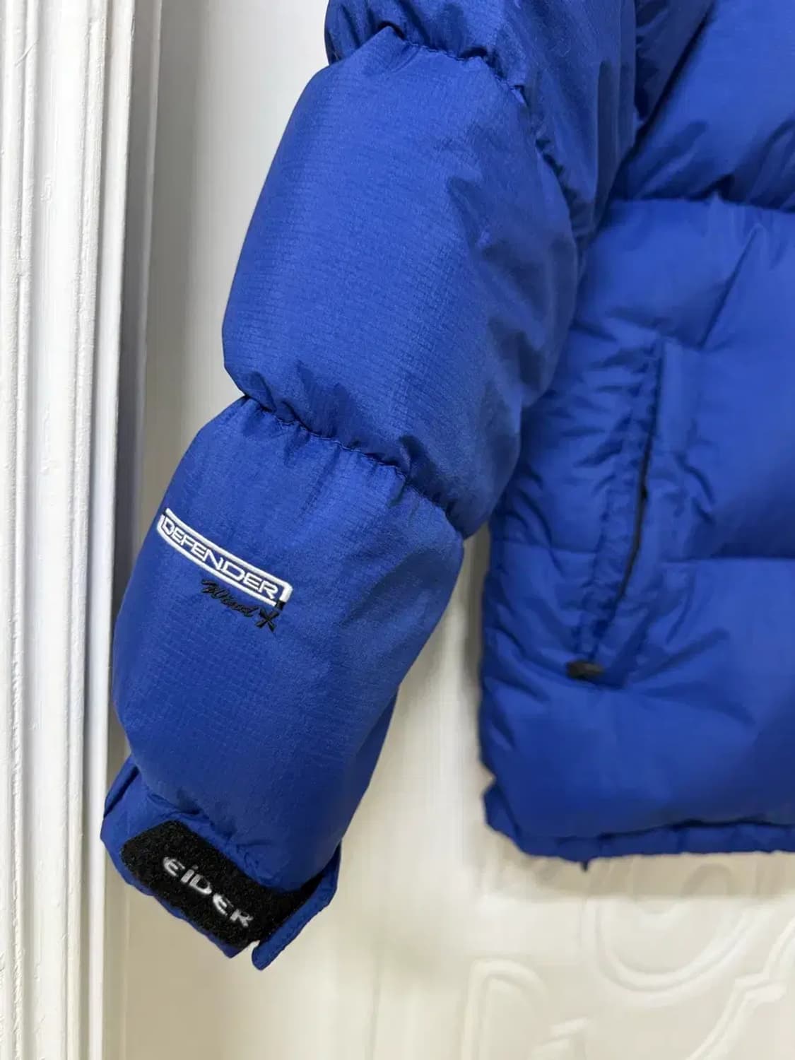 S사이즈 남성 아이더 덕다운 블루 빵빵한 패딩 상품이미지4