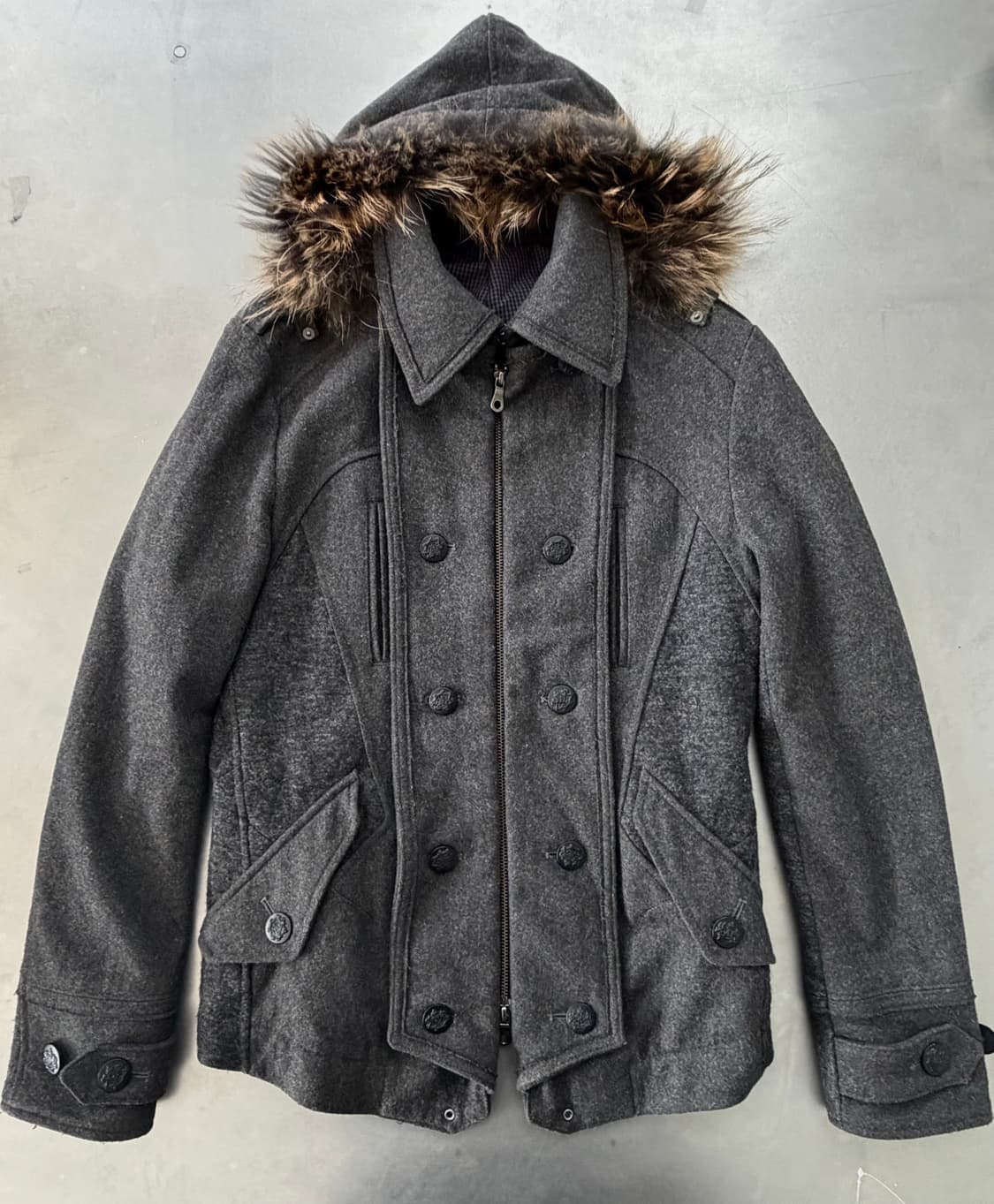 PPFM 나폴레옹 울 코트 자켓 상품이미지1