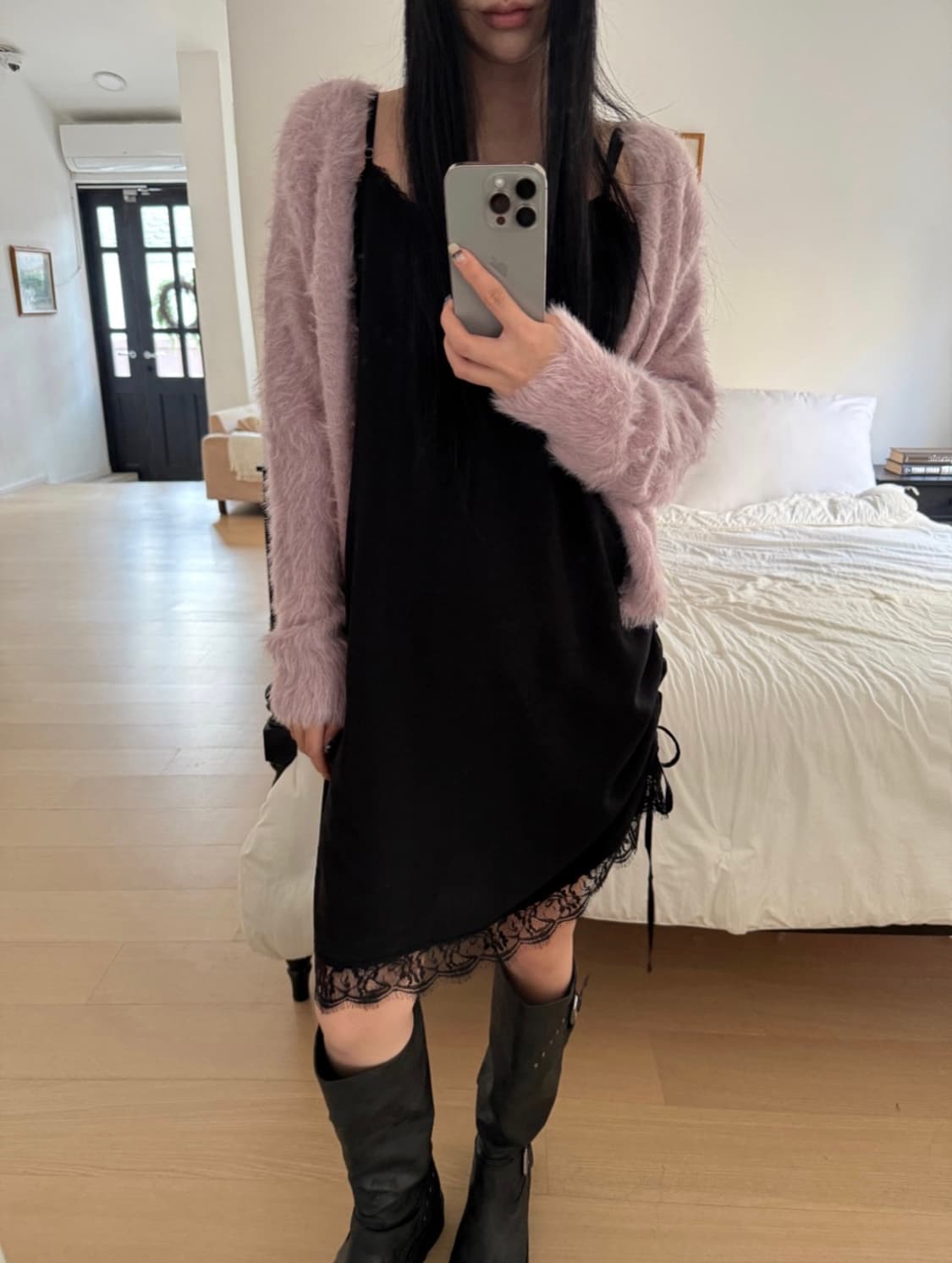 레이스 슬립 원피스 상품이미지5