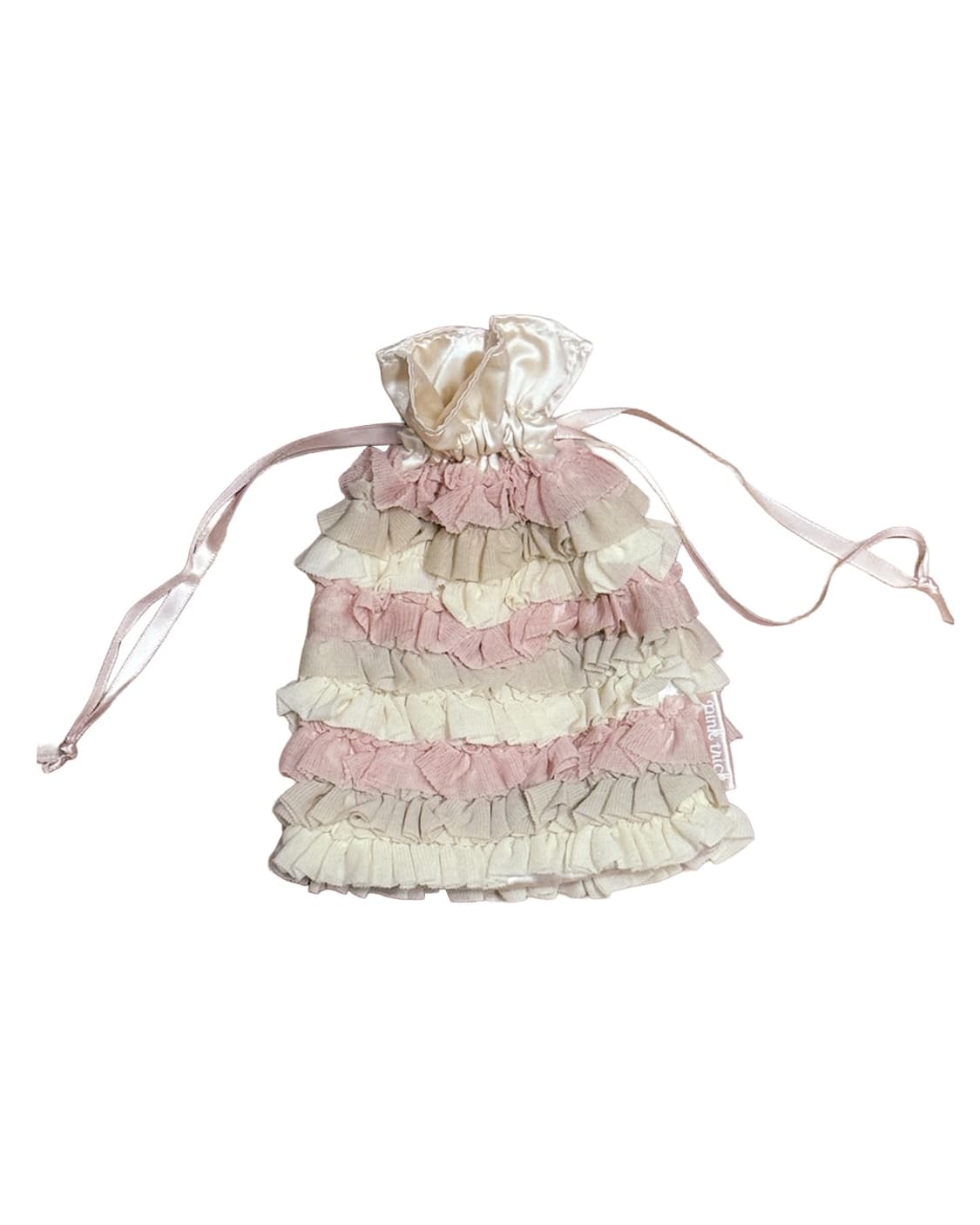 라떼갸루 크림 조리개 파우치 상품이미지1