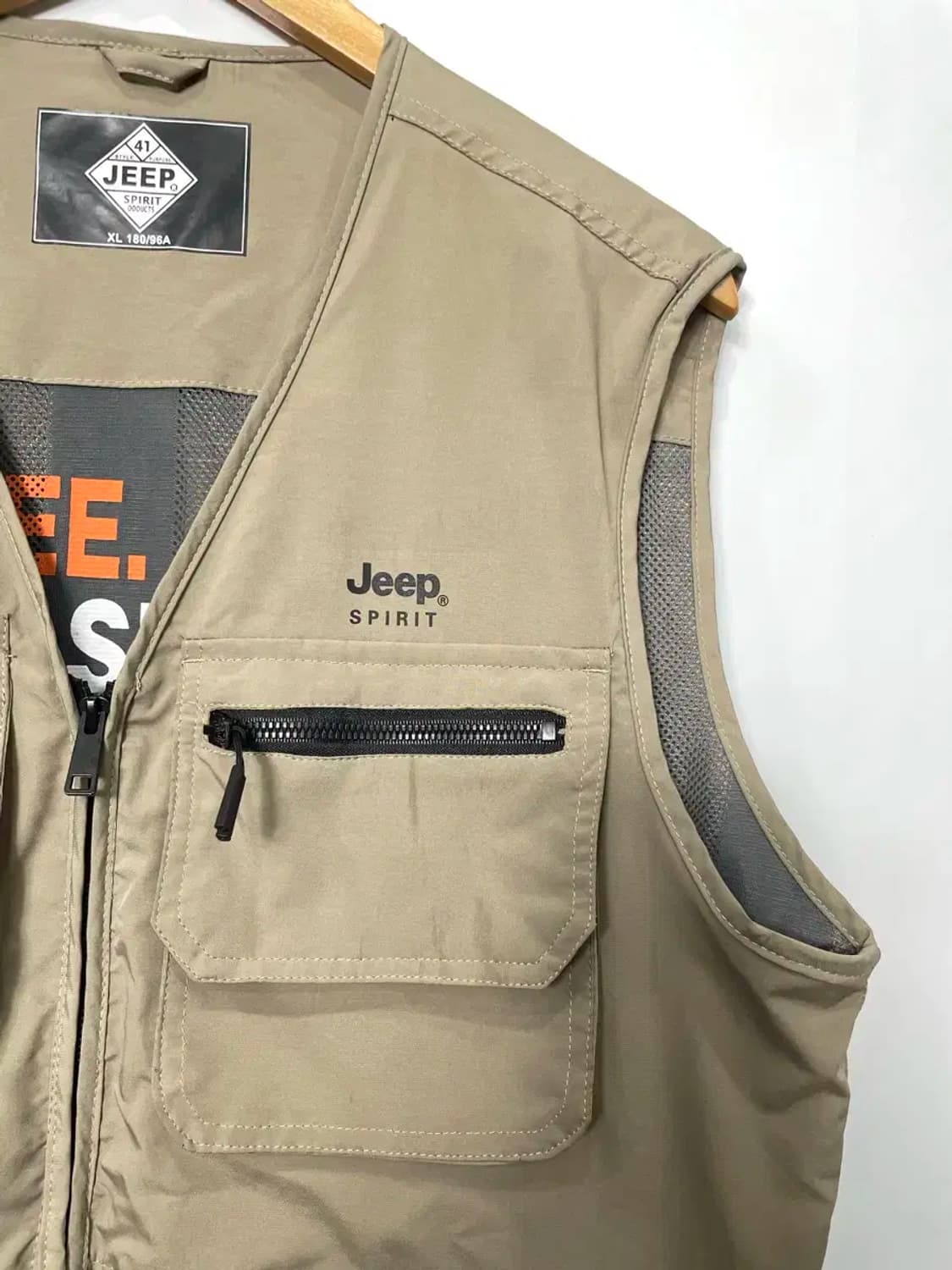 남성 105 / 지프 JEEP 베스트 카고 조끼 고프코어 상품이미지5