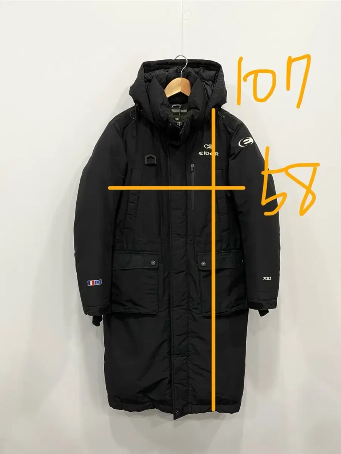 공용 S / 아이더 롱패딩 상품이미지6
