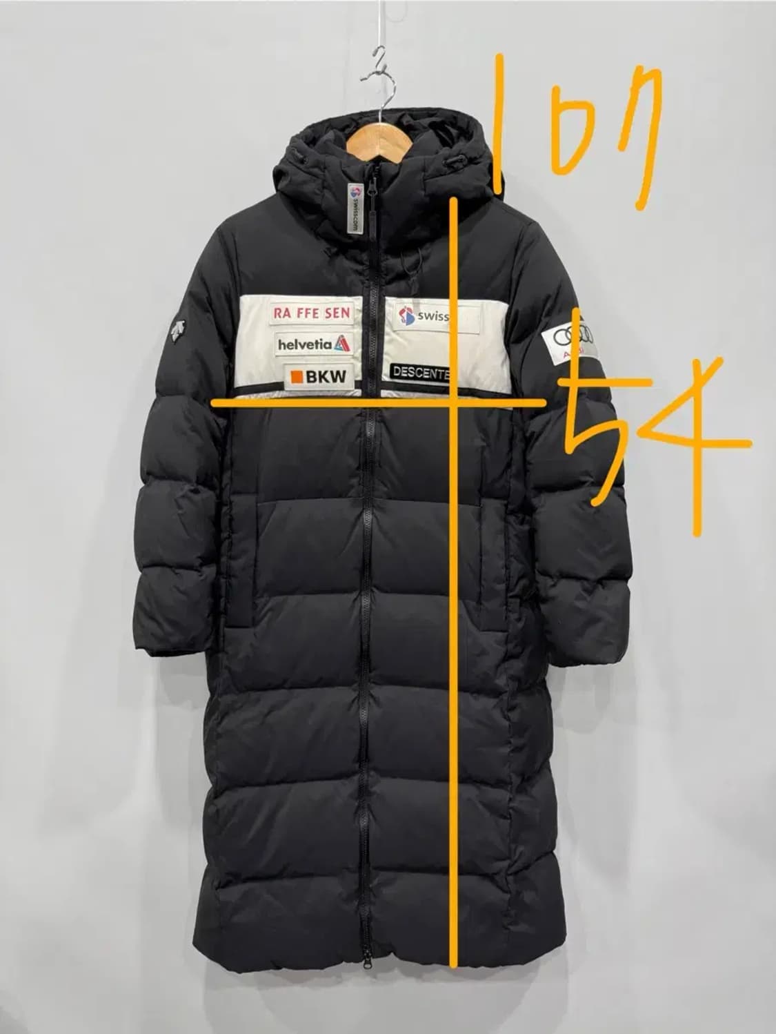 여성 85 / 데상트 아우디 롱패딩 상품이미지9