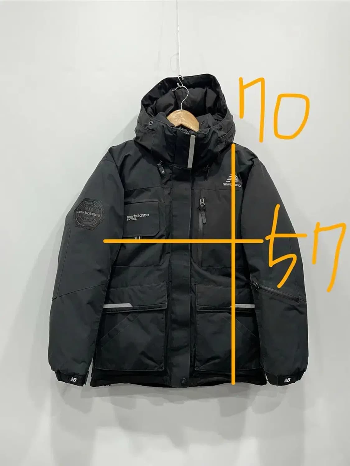 여성 90 / 뉴발란스 구스다운 패딩 점퍼 상품이미지10