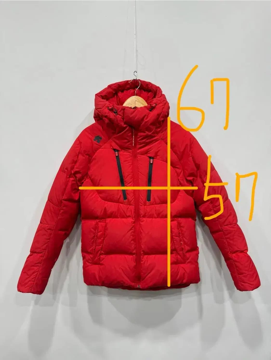남성 95 / 데상트 오리털 패딩 상품이미지7