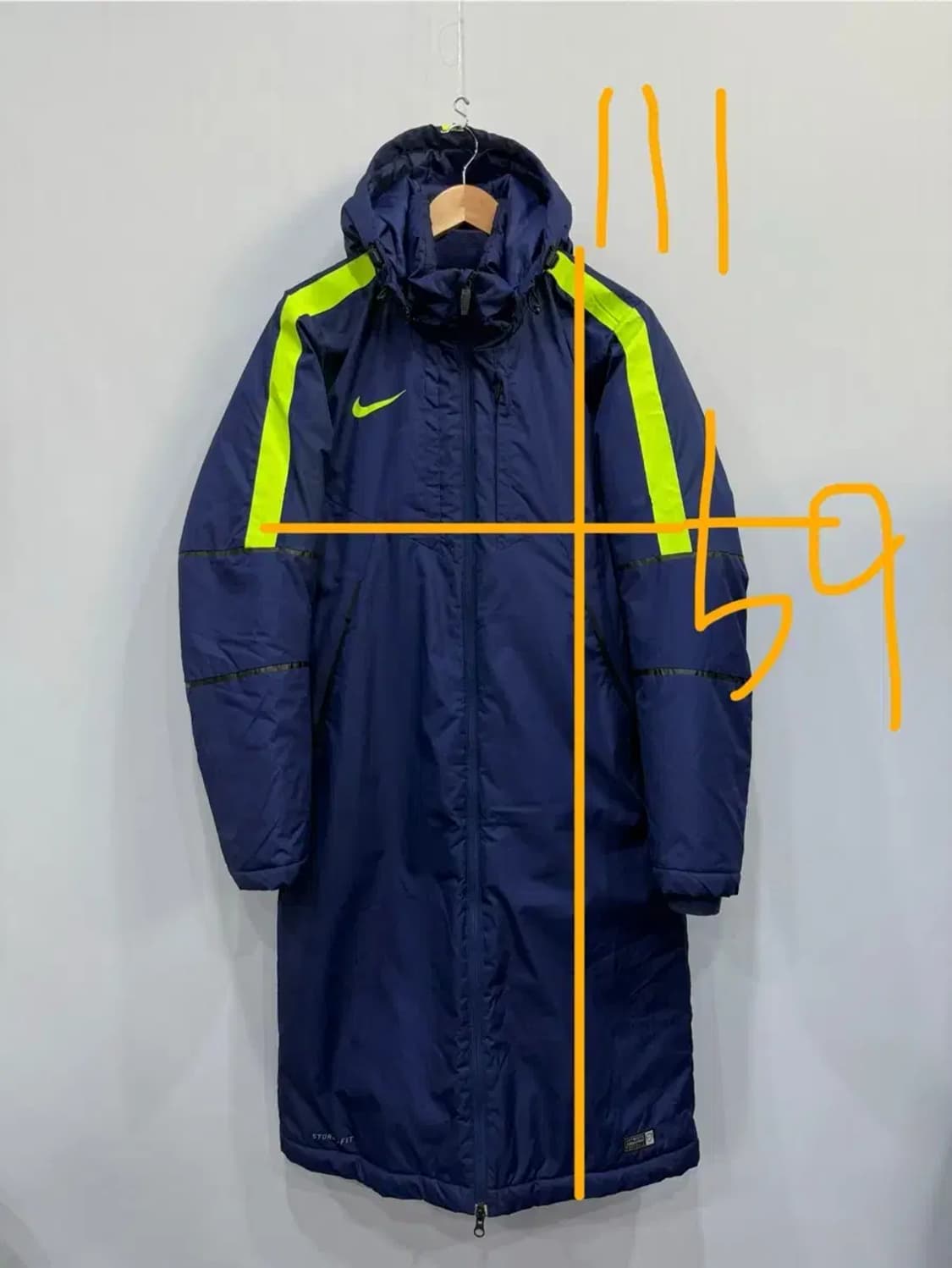 남성 95 / 나이키 롱패딩 돕바 상품이미지8