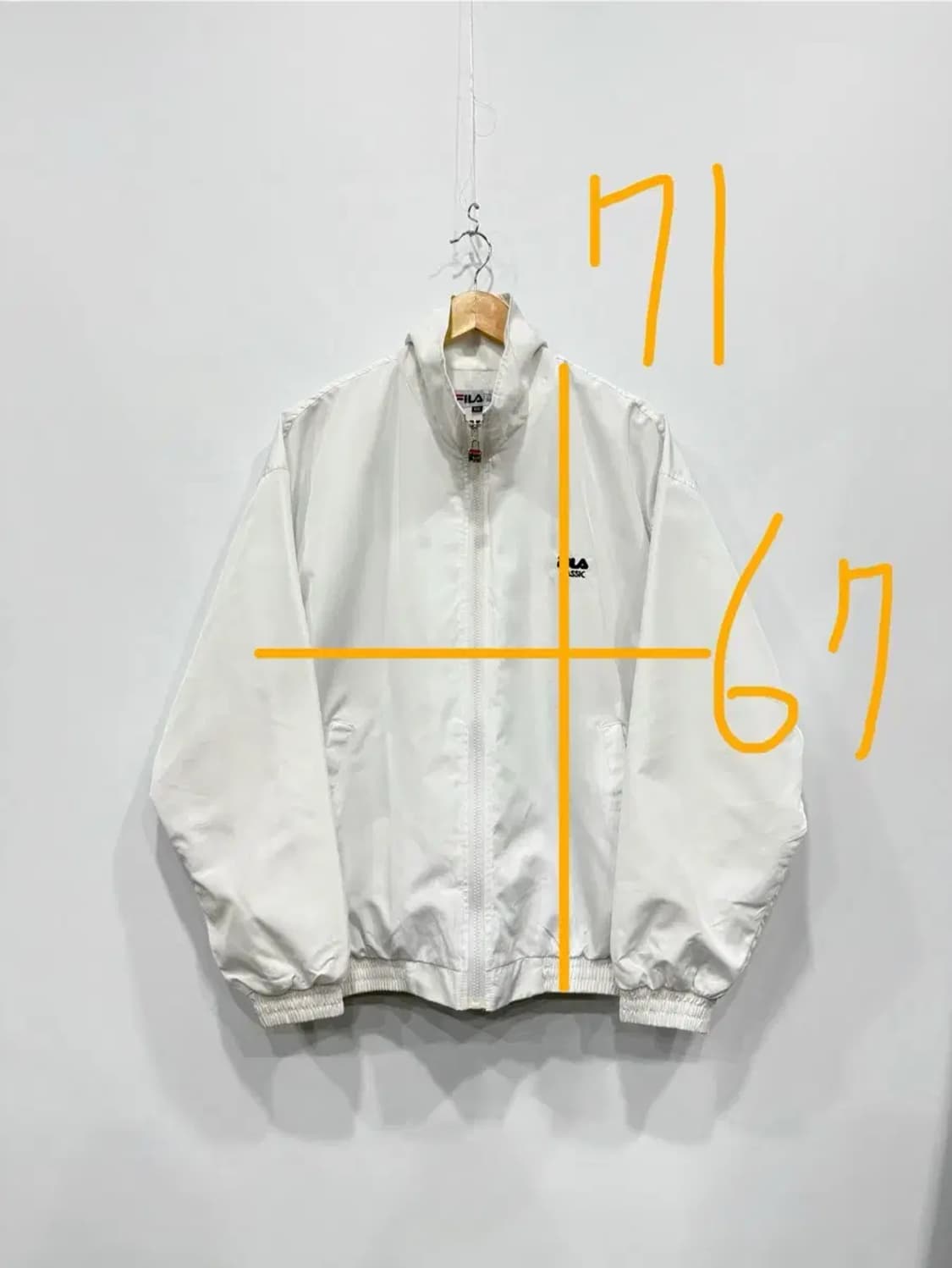 남성 105 / 휠라 클래식 바람막이 점퍼 상품이미지2
