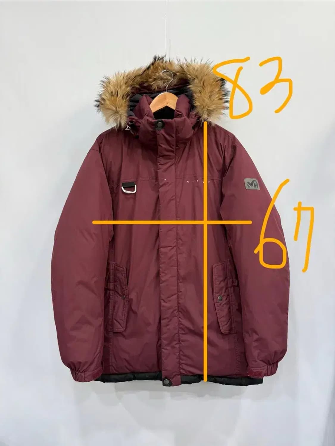 남성 110 2xl / 밀레 구스다운 패딩 점퍼 상품이미지2