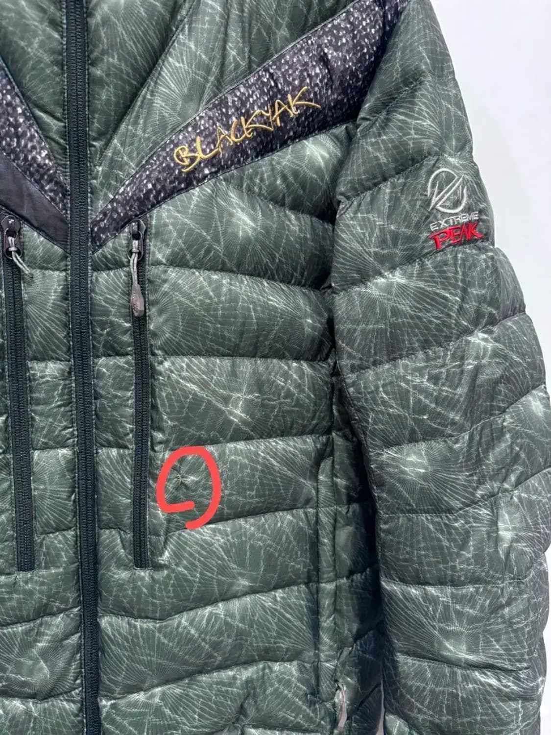 남성 105 / 블랙야크 거위털 경량패딩 자켓 상품이미지8