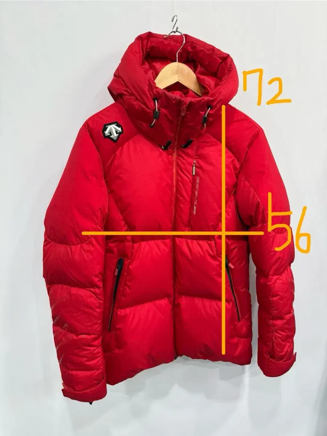 남성 95 / 데상트 오리털 패딩 상품이미지2