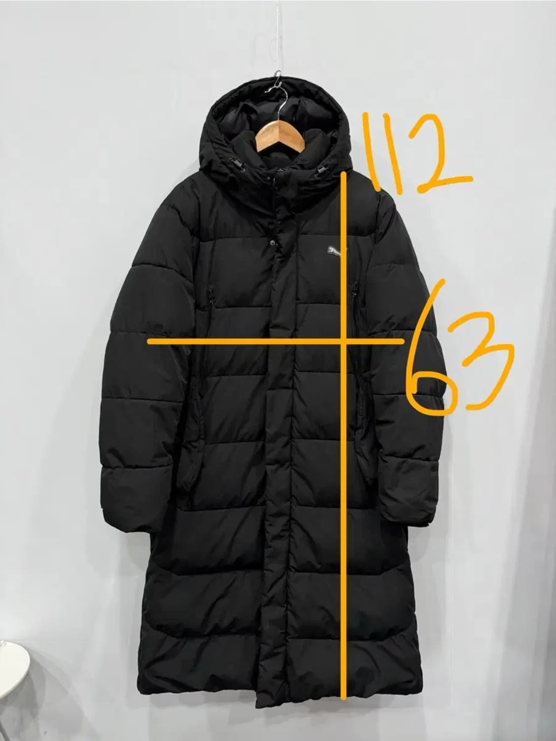 남성 xl / 푸마 롱패딩 상품이미지10