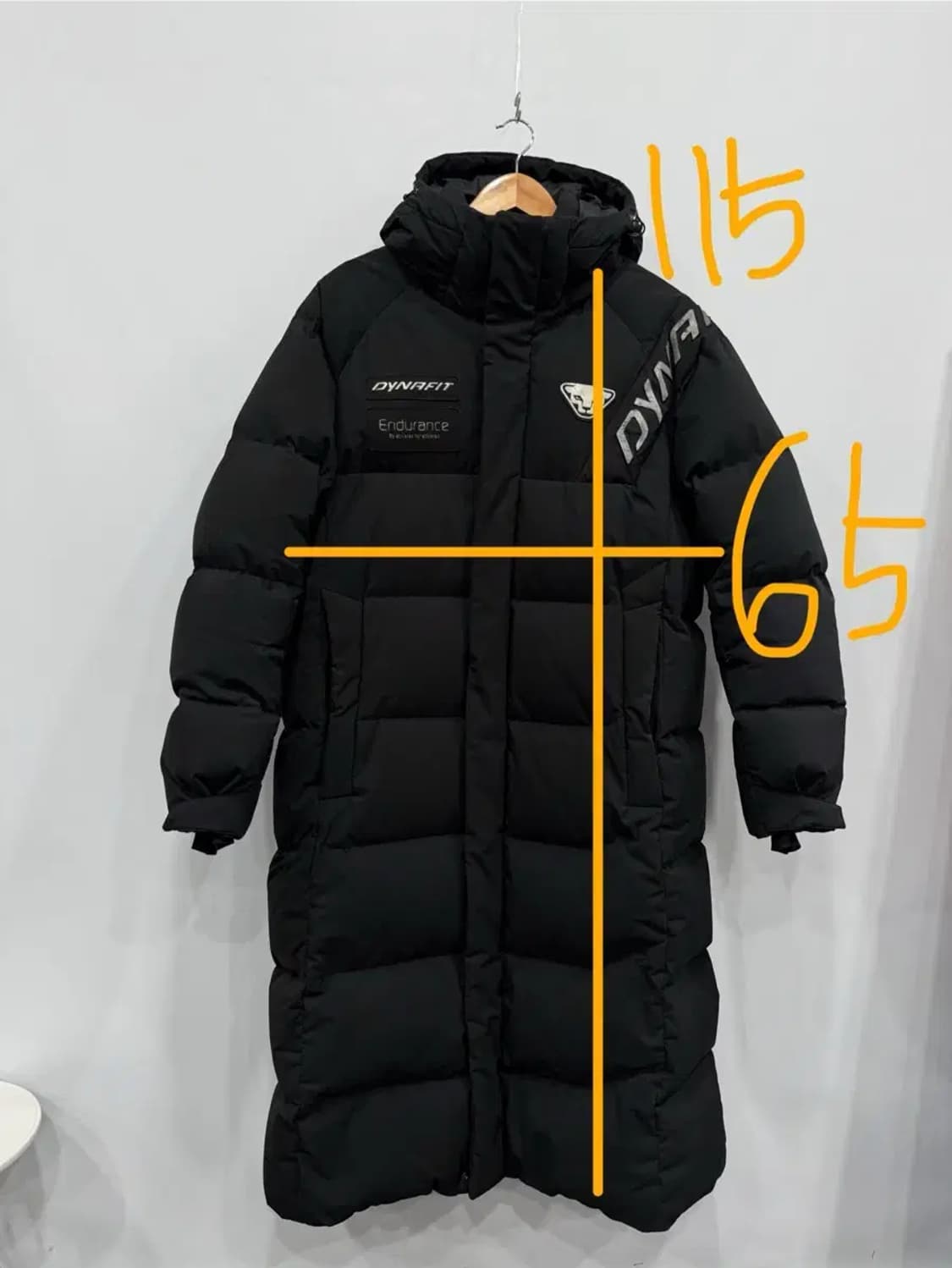 남성 xl / 다이나핏 구스다운 롱패딩 상품이미지2