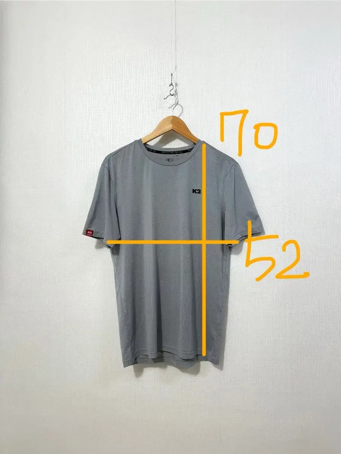 남성 95 /  k2 기능성 반팔티 상품이미지2