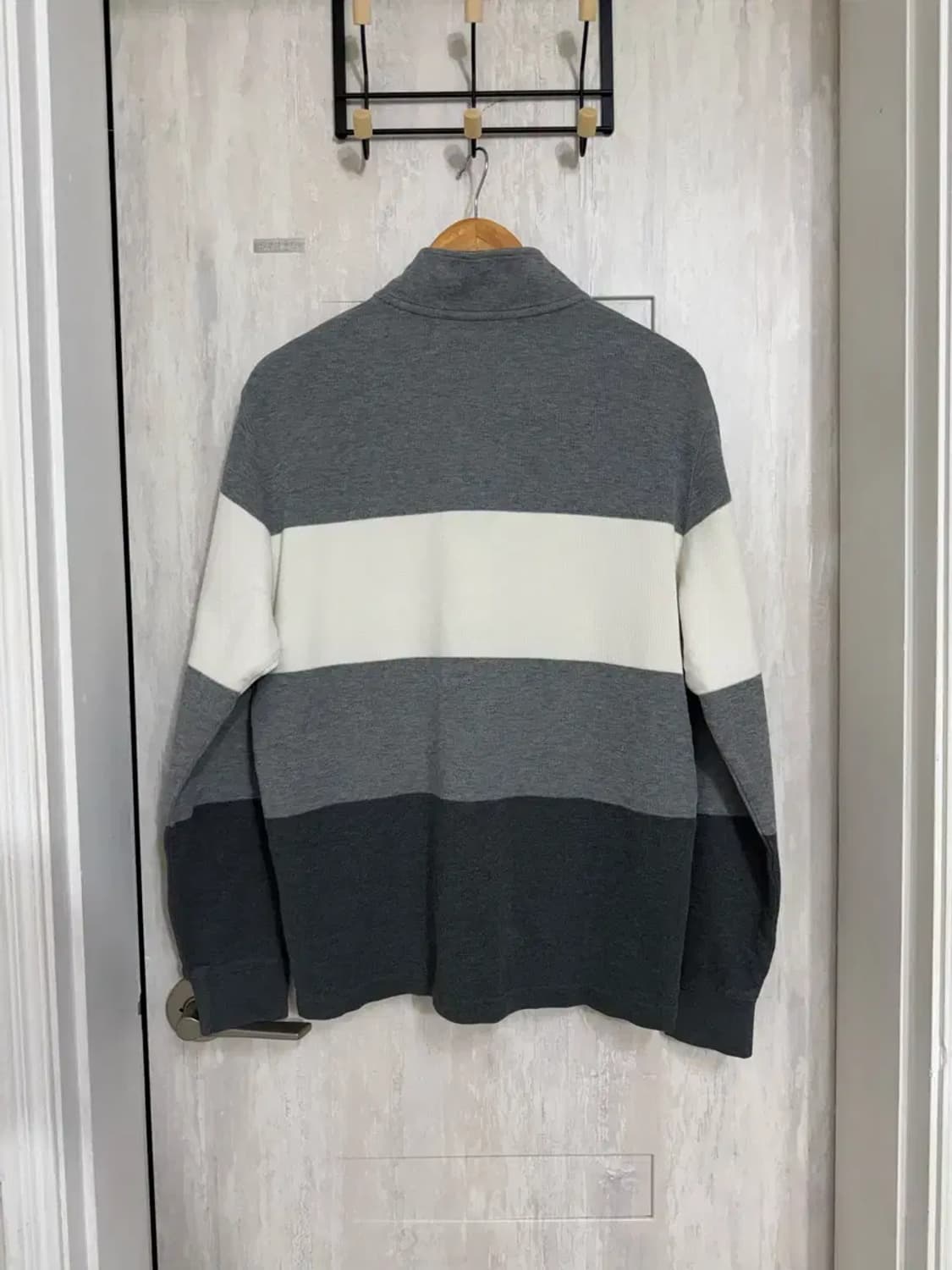 남성 105 / 빈폴 니트 반집업 상품이미지5