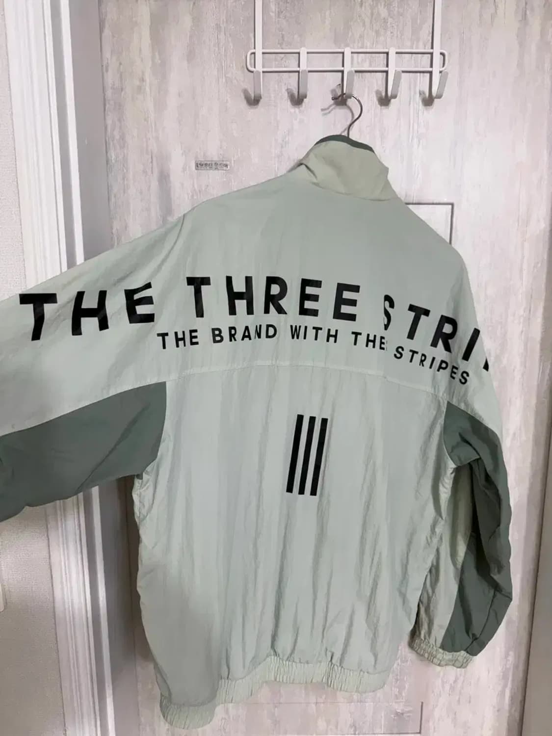 남성 M (100) / 아디다스 오버핏 우븐 바람막이 상품이미지8