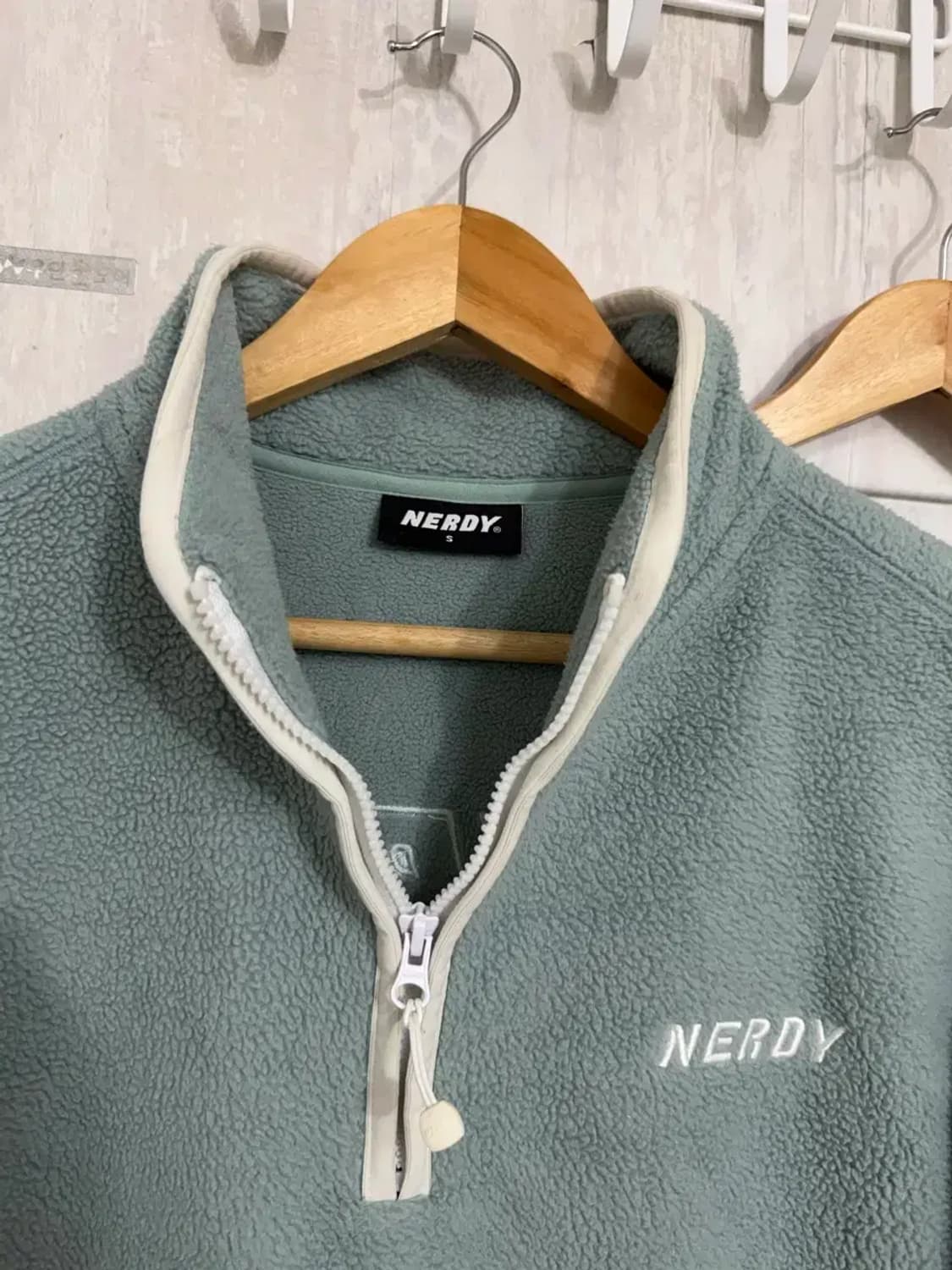 공용S / 널디 후리스 아노락 조거팬츠 셋업 세트 상품이미지3