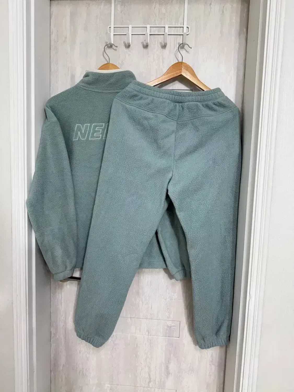 공용S / 널디 후리스 아노락 조거팬츠 셋업 세트 상품이미지5