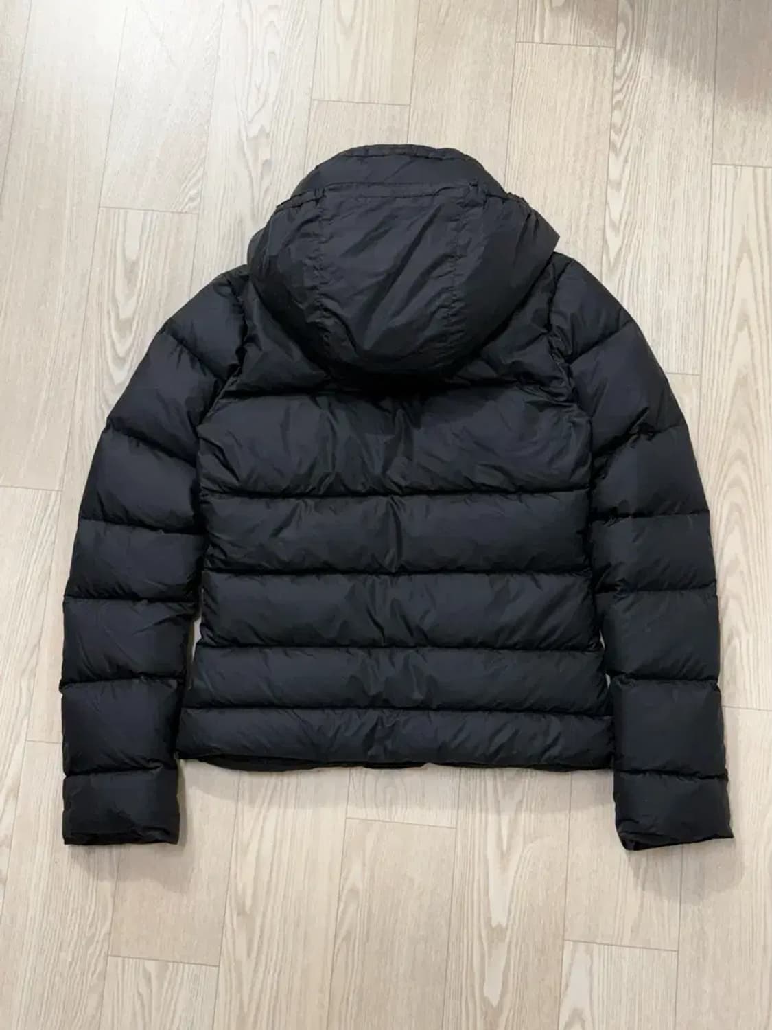 여성 S / 나이키 블랙 스우시 패딩 점퍼 상품이미지7