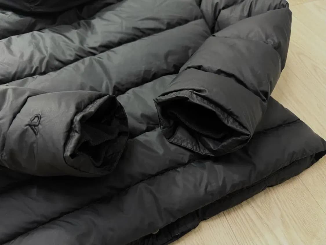 여성 S / 나이키 블랙 스우시 패딩 점퍼 상품이미지8