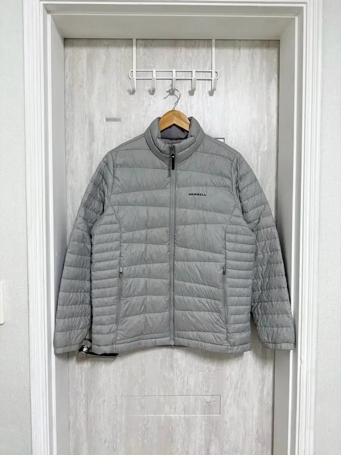 남성 105 / 머렐 덕다운 그레이 경량패딩 상품이미지1