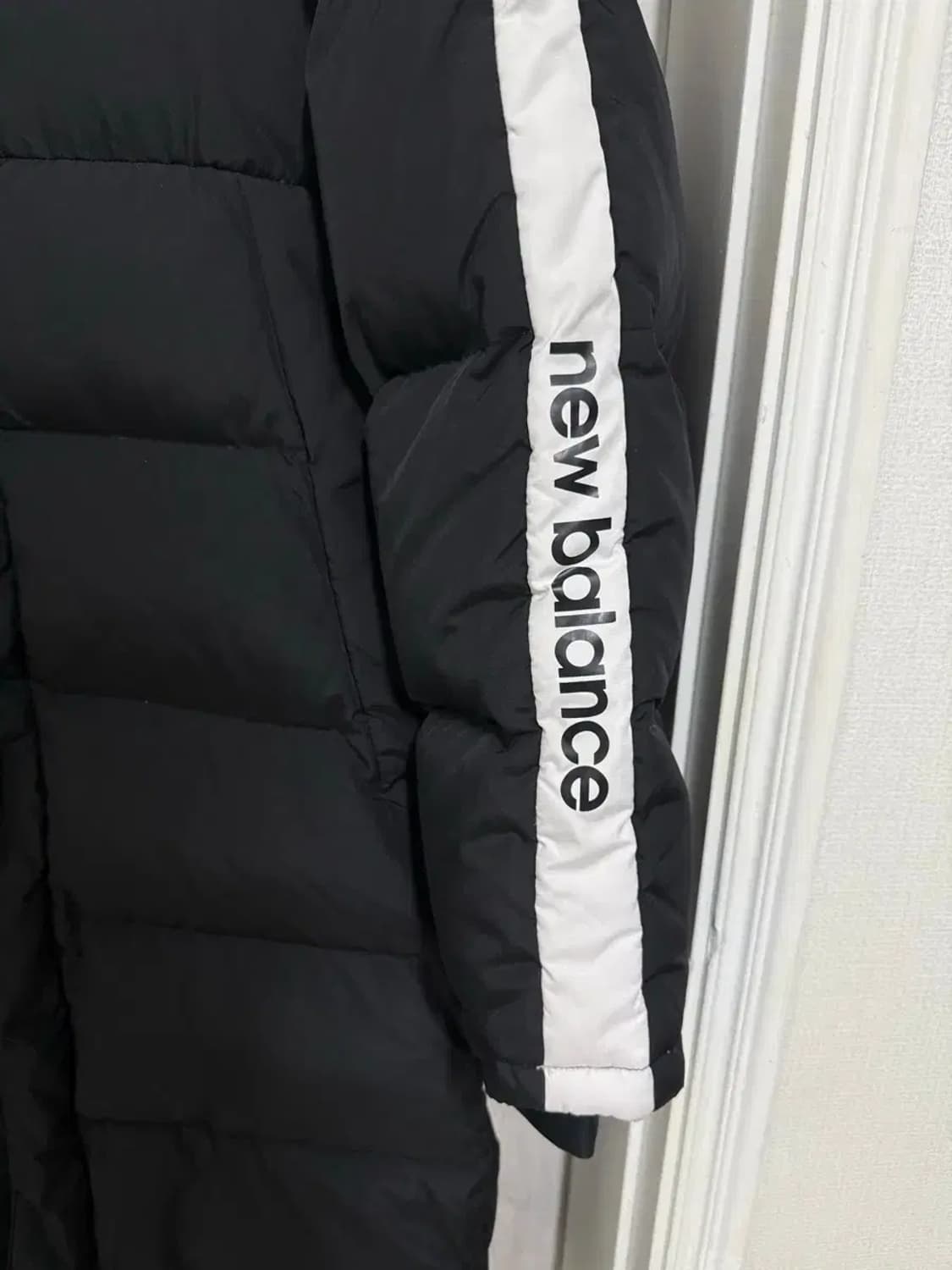 xl 105 / 뉴발란스 블랙 덕다운 롱패딩 상품이미지3