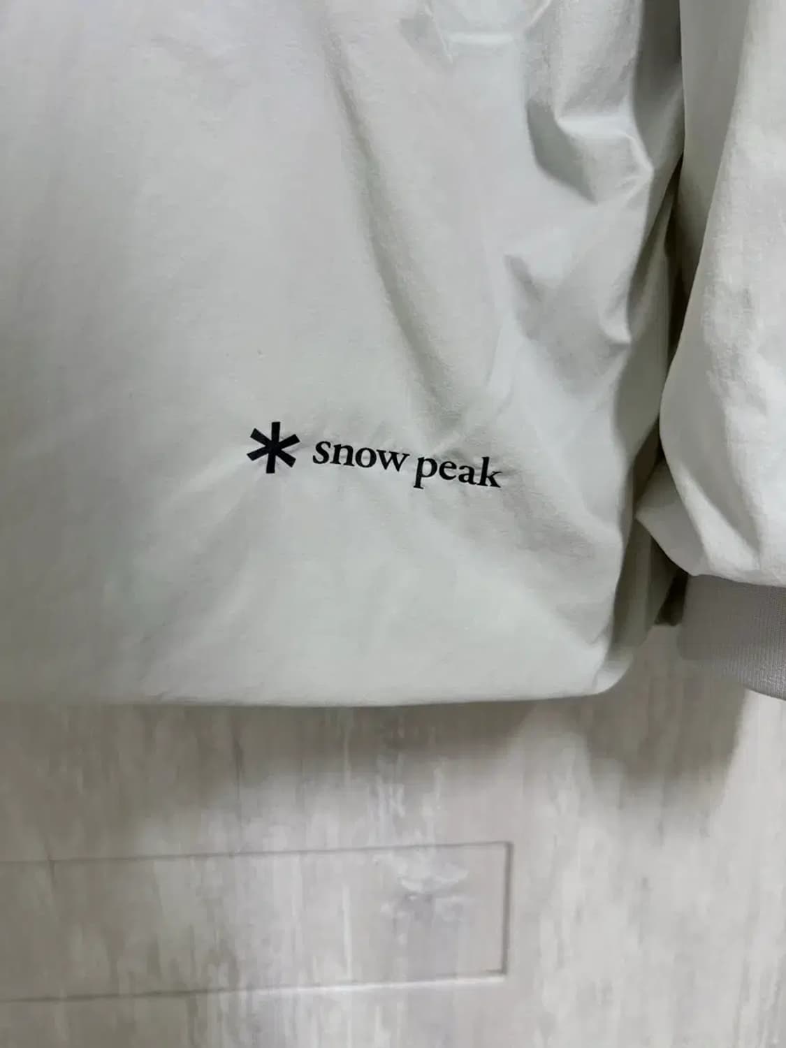 남성 100 / 스노우피크 씬테크 맨투맨 바람막이 상품이미지3