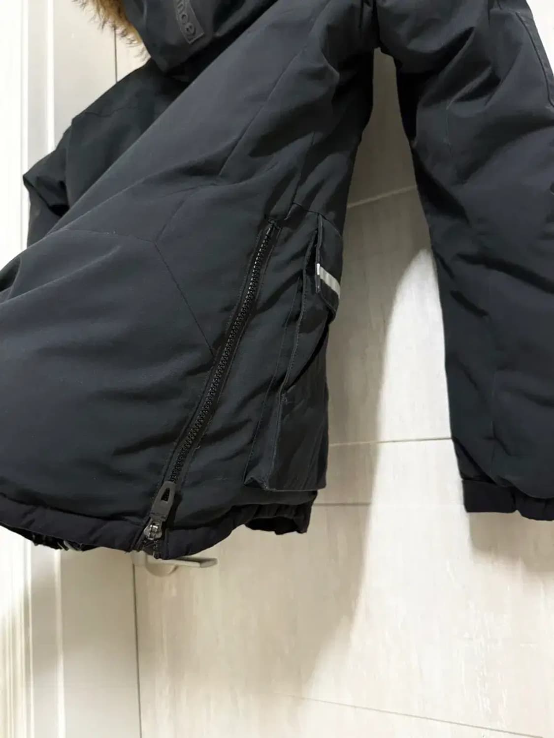 여성 90 m / 뉴발란스 패트롤 구스다운 패딩 블랙 상품이미지8