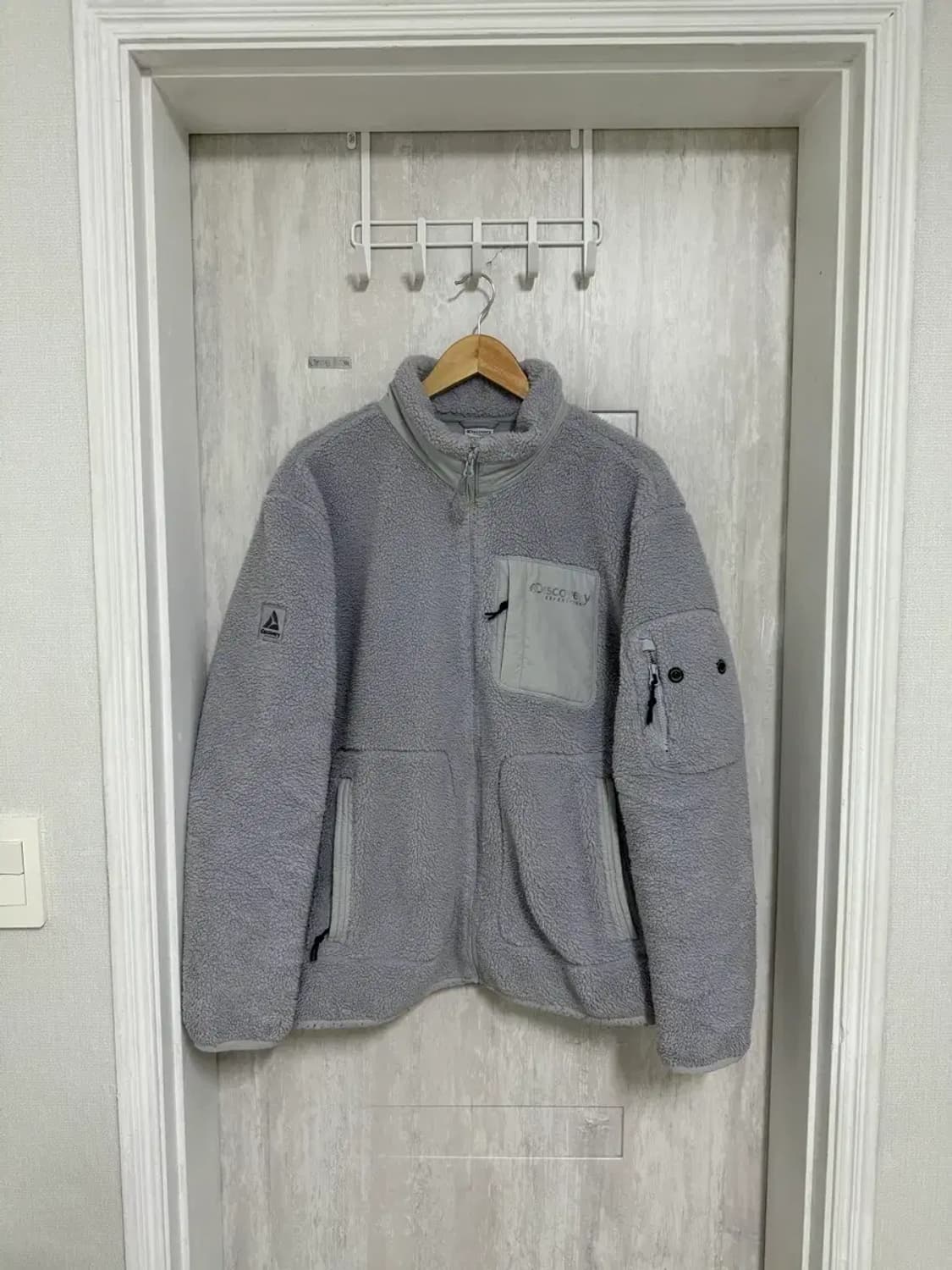 남성 105 / 디스커버리 후리스 뽀글이 집업 상품이미지1