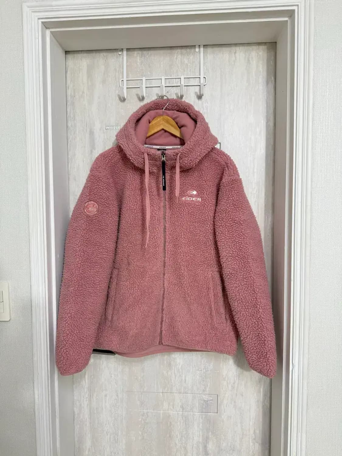 남성 105 / 아이더 뽀글이 후리스 후드집업 상품이미지1