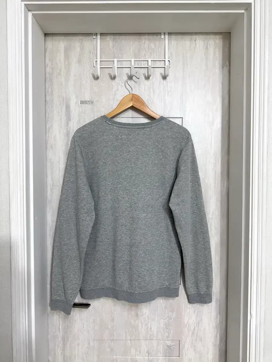 남성 95 M / 나이키 스웻 맨투맨 그레이 상품이미지5