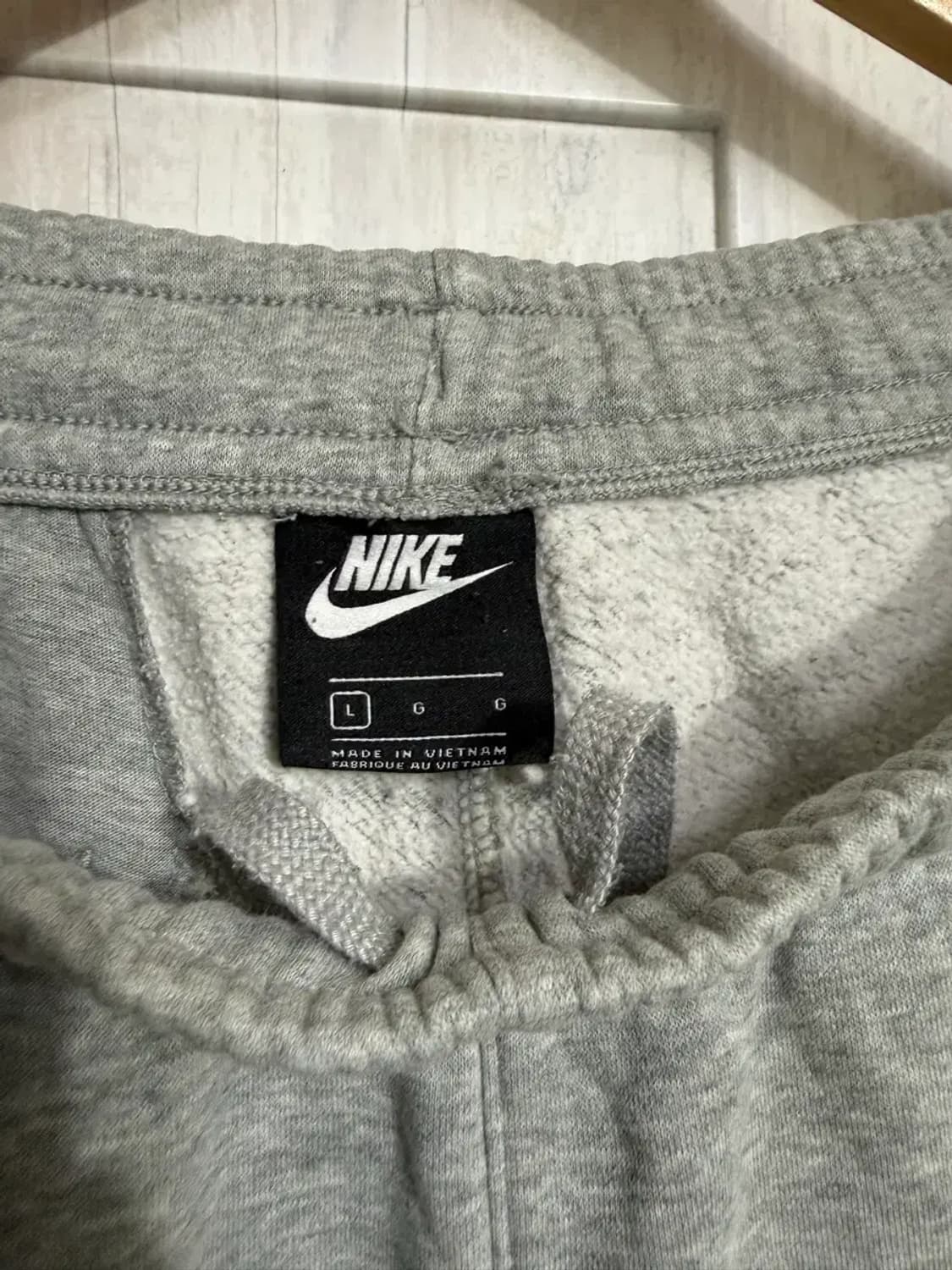 남성 L-XL / 나이키 후드집업(XL) 조거팬츠(L) 그레이 셋업 세트 상품이미지6