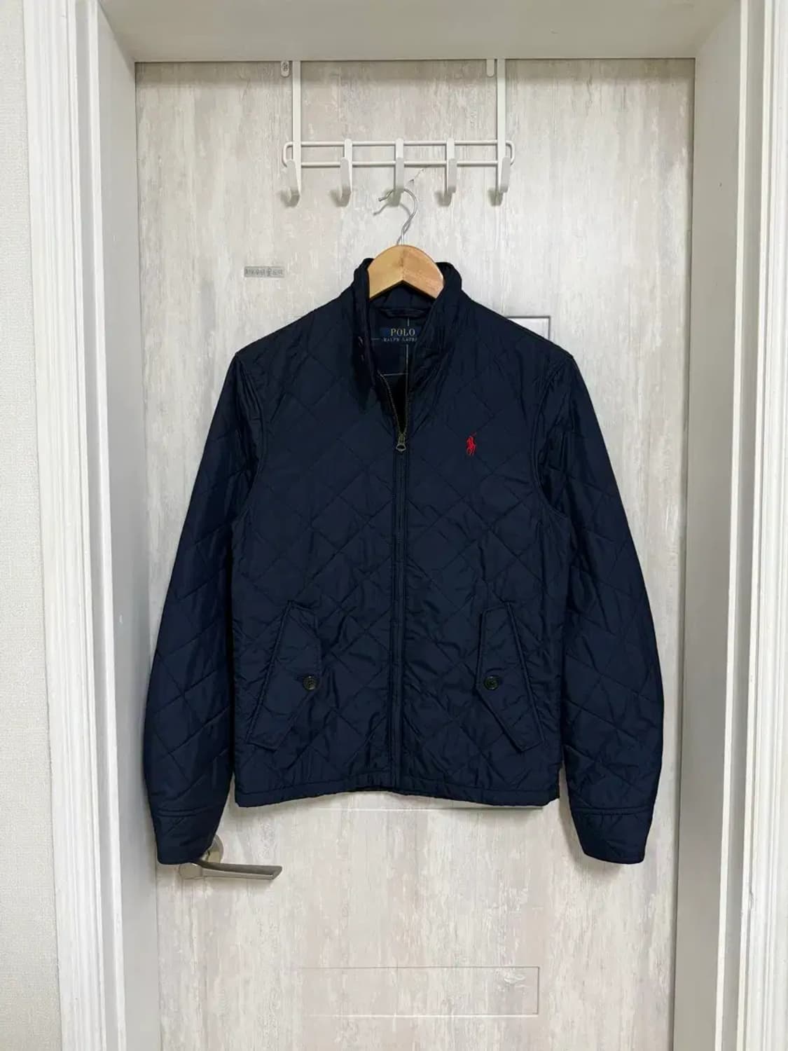 XS / 폴로 랄프로렌 네이비 레드 포니 퀄팅 자켓 상품이미지1