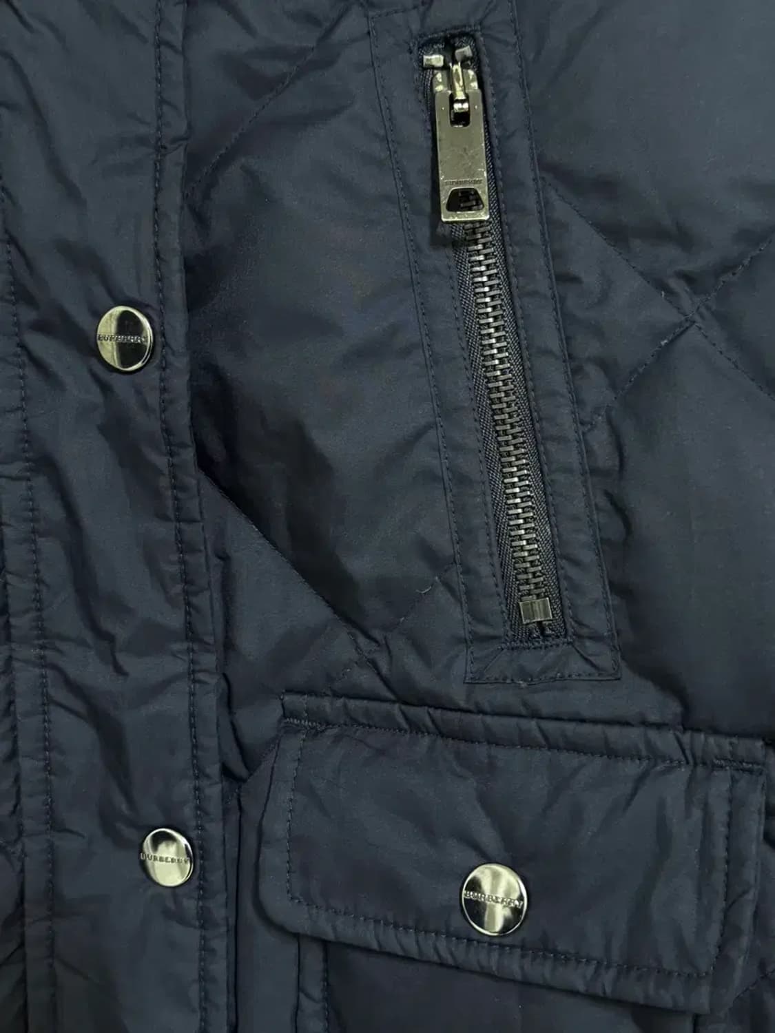 여성 XS / 버버리 퀄팅 크롭 자켓 상품이미지4