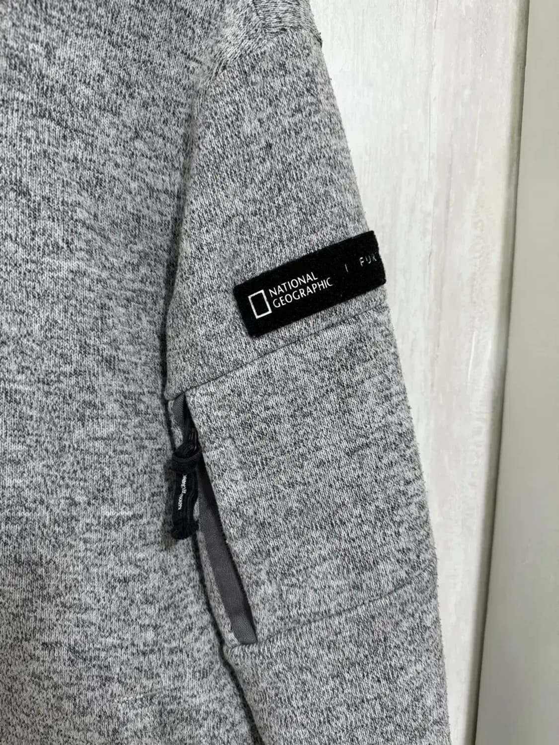 남성 100~105 / 내셔널지오그래픽 니트 후리스 집업 상품이미지3