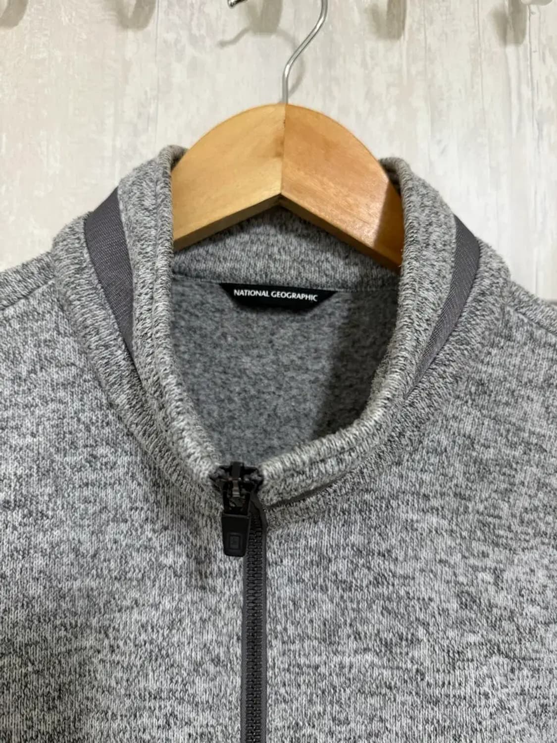 남성 100~105 / 내셔널지오그래픽 니트 후리스 집업 상품이미지4