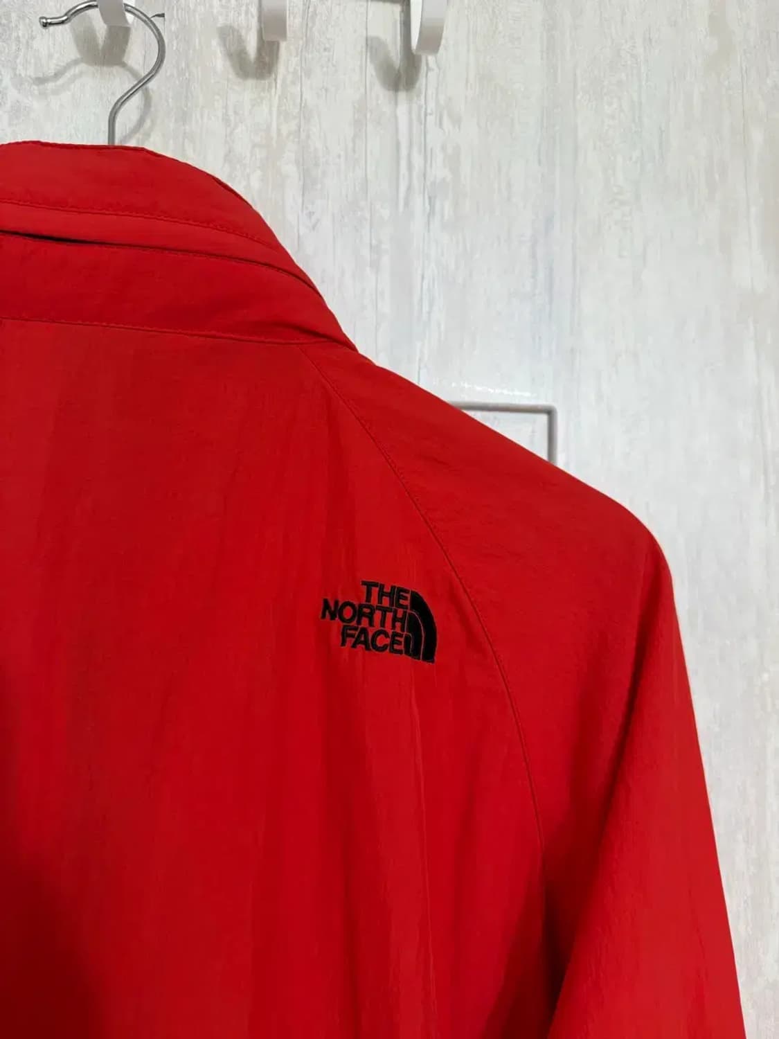 남성 95 M / 노스페이스 경량 바람막이 자켓 레드 상품이미지7