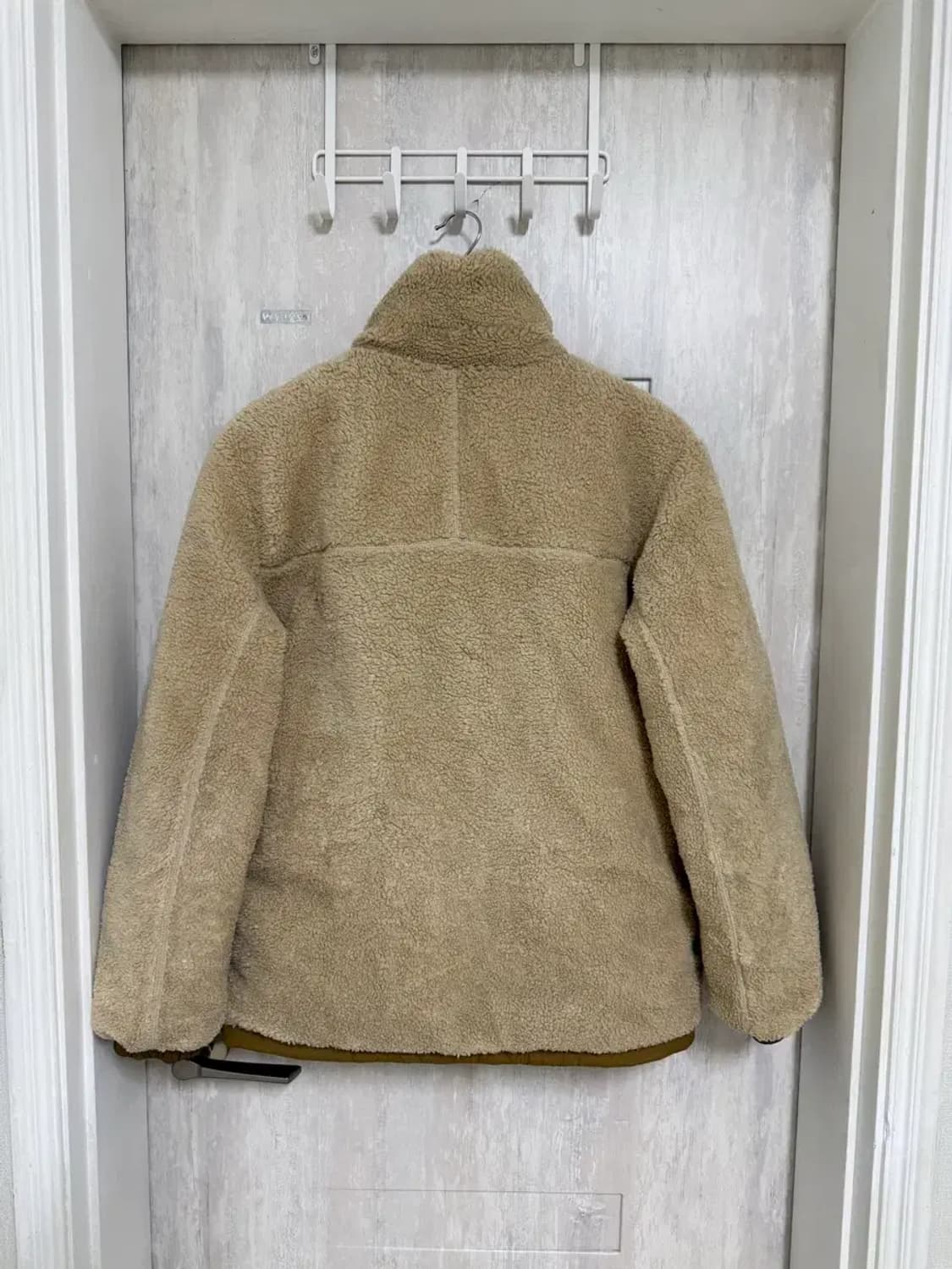 공용 90 / K2 패딩 뽀글이 리버시블 점퍼 네이비 베이지 상품이미지8