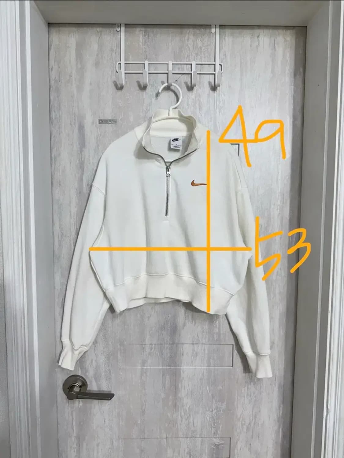 여성 M / 나이키 아노락 집업 맨투맨 상품이미지2